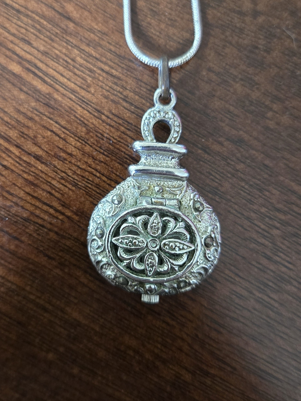 Aspen Pocket Watch Necklace